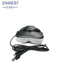 光学頭部装着形表示装置HDMIを近い目はHDの二重表示50° FOV VRのヘルメットを入れた