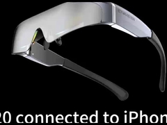 HDMI ビデオ入力 AR スマートメガネ 1080P 解像度 ヘッドマウントディスプレイ