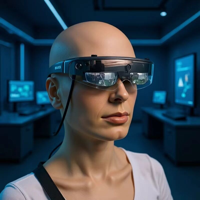没入型の拡張現実体験を実現する 43° FOV および 3000nits の輝度を備えた 1080P OLED AR スマート グラス