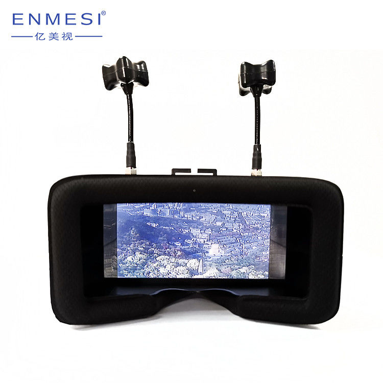 交差機械のための小型無人機のゴーグルのFpv Hdのカメラ48 CH TFT 4.3のインチHDスクリーン