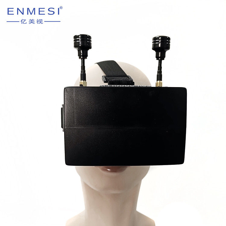 ENMESI F2-A43 FPVのビデオ ゴーグルTFT 5.8 G入力のAVの2.7 - 5インチ48CH Channles