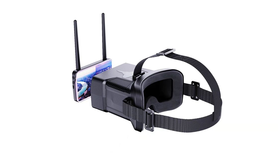 ドローン用 4.3インチディスプレイ付き 0-120度FOV 48チャンネル TFTスクリーンFPVゴーグル