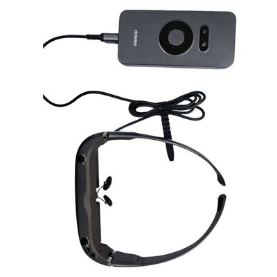 ENMESI 1920*1080解像度 43° FOV ARスマートグラス 13MPカメラ、視度調整機能付き